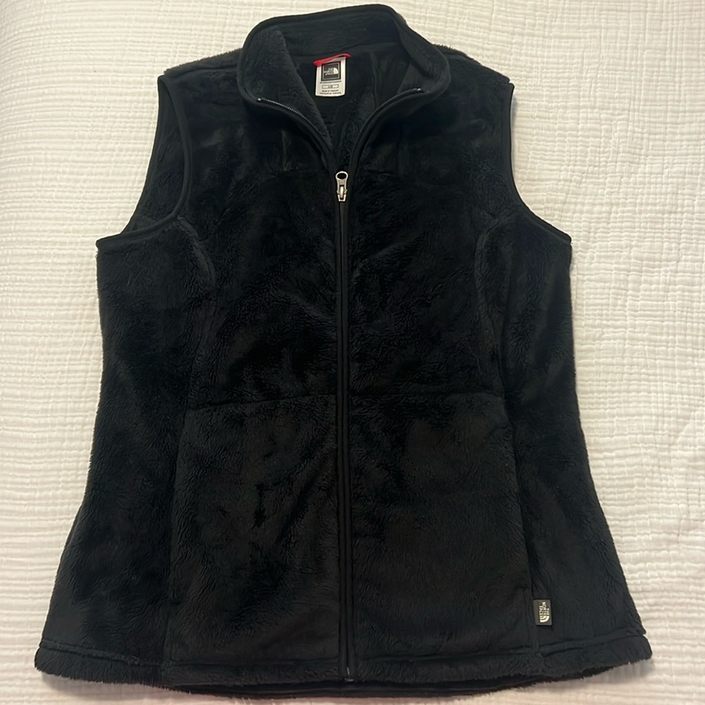 NorthFace Black Fleece Full zip Vest